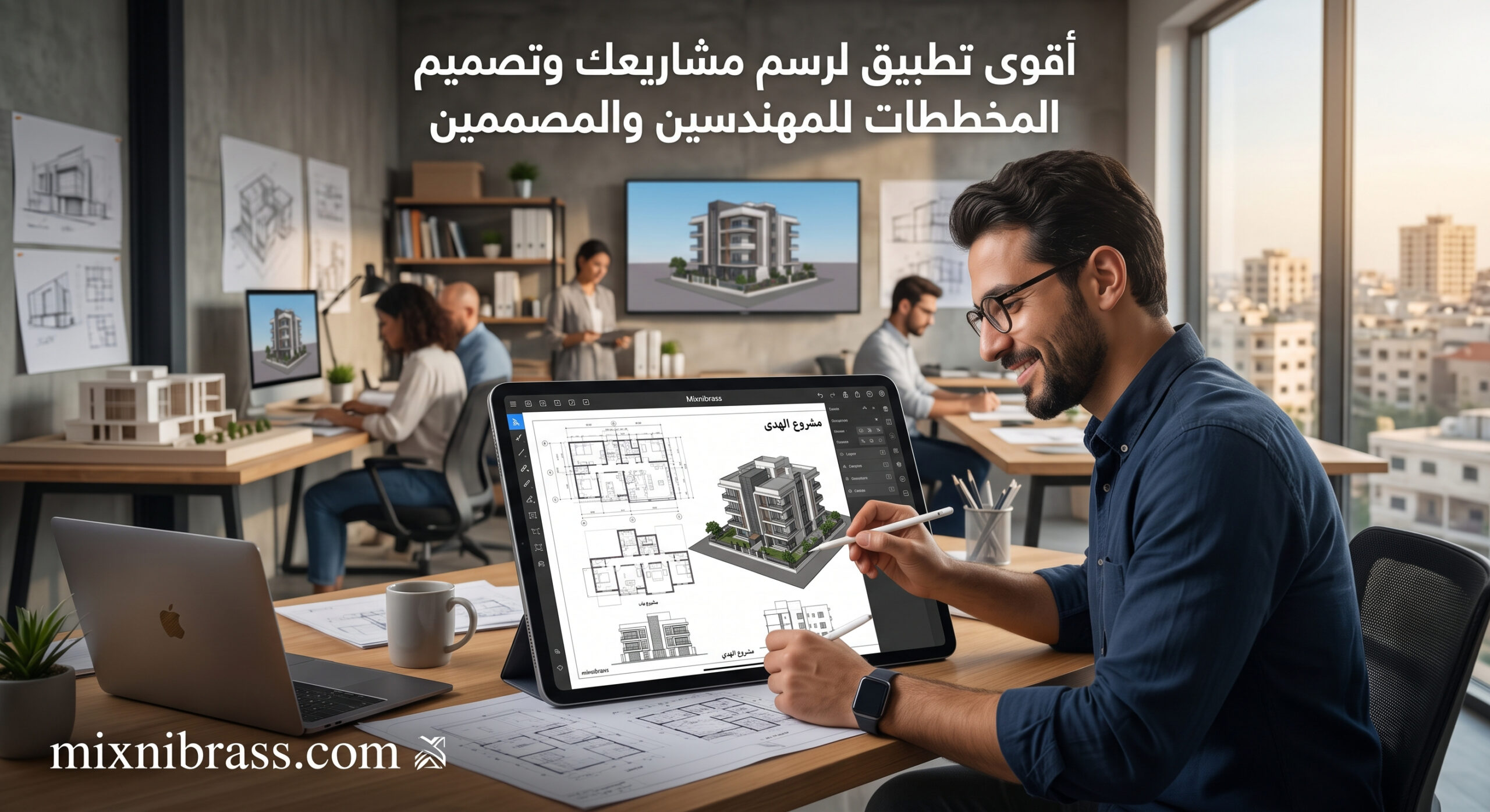 أقوى تطبيق لرسم مشاريعك و صميم المخططات للمهندسين والمصممين