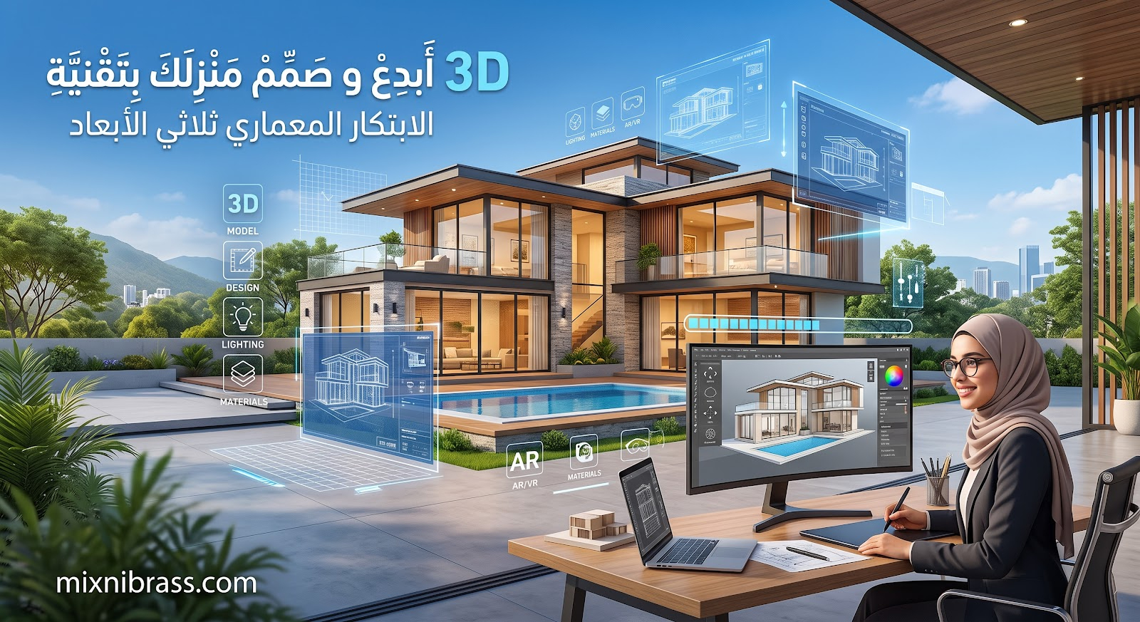3D أبدع و صمم منزلك بتقنية مجانا